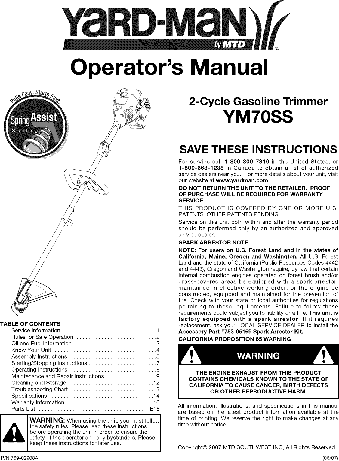 Craftsman User Manual Trimmer Manuals And Guides L