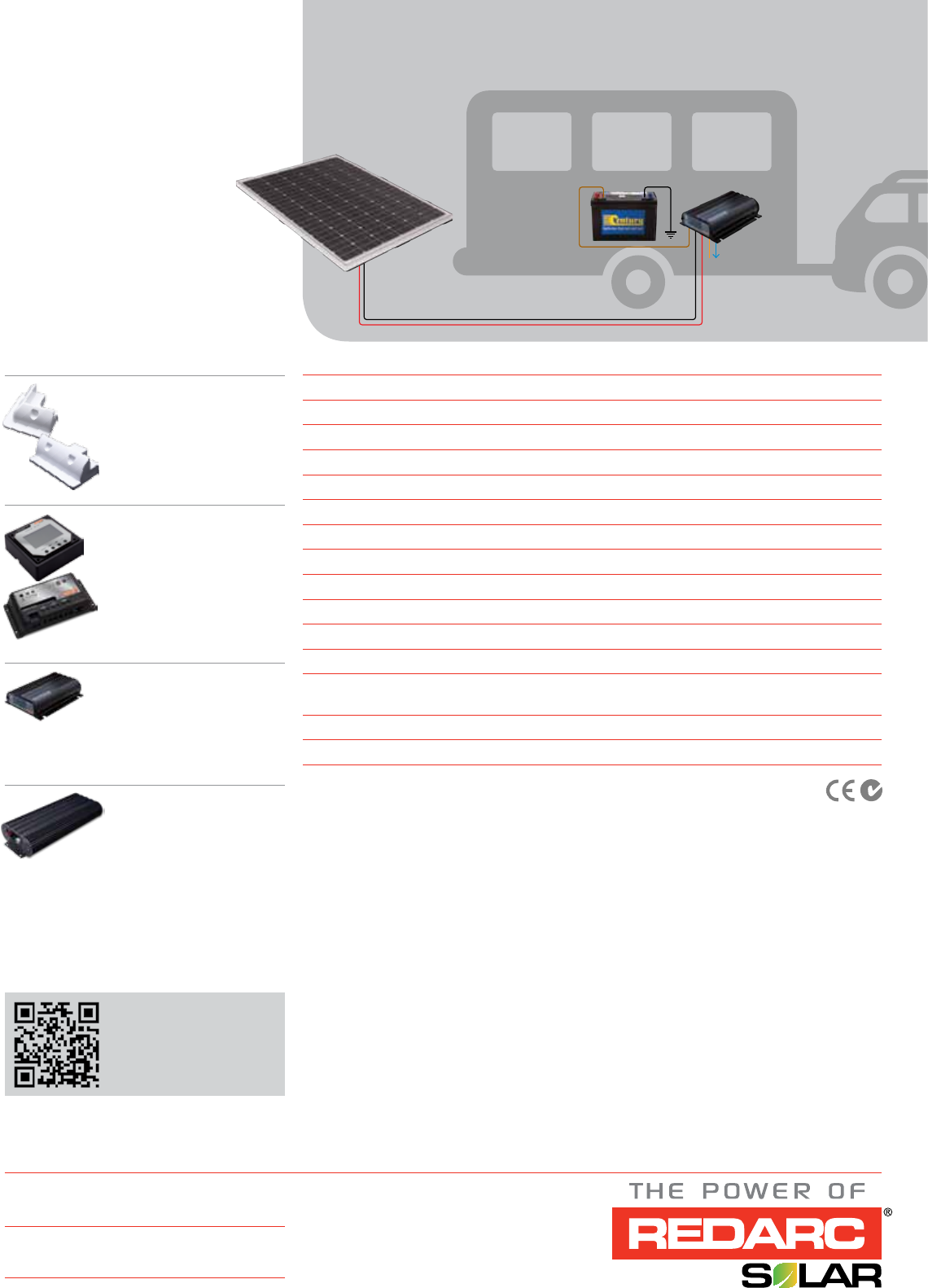 Fixed Solar Panels Smr Redarc Brochure Smr