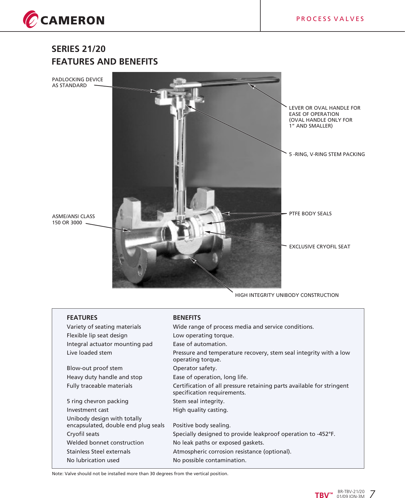 Web New Tbv Series Cryogenic Flanged Ball Valve Brochure