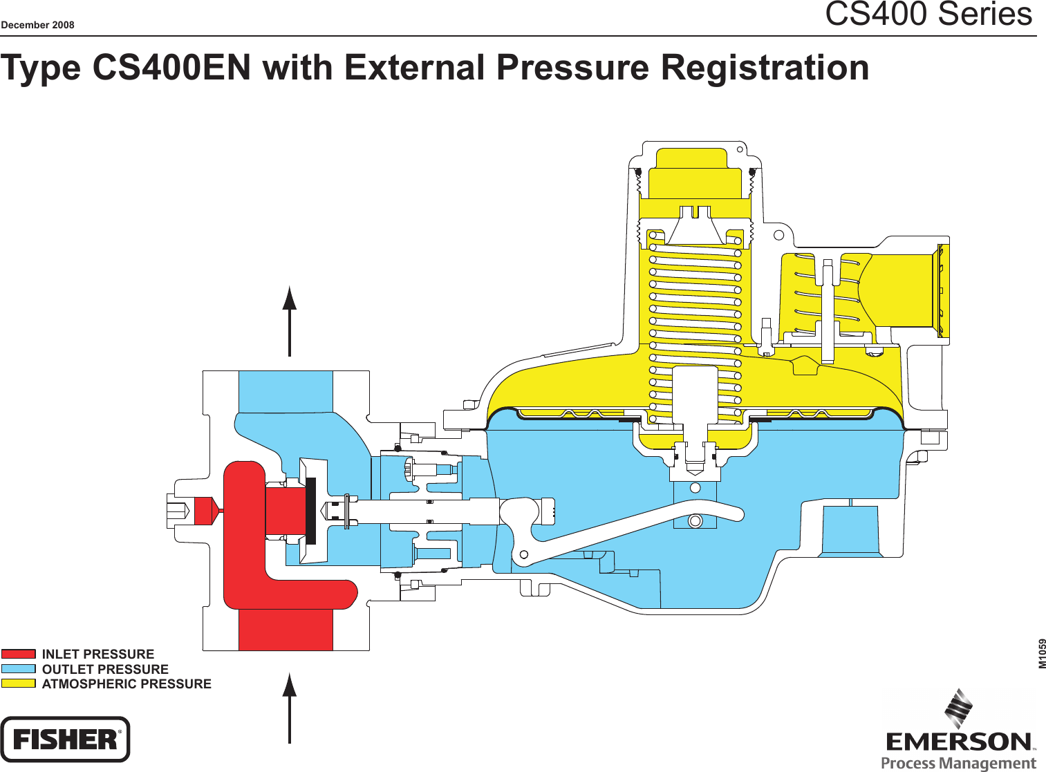 Emerson Cs400 Series Pressure Reducing Regulators Drawings And