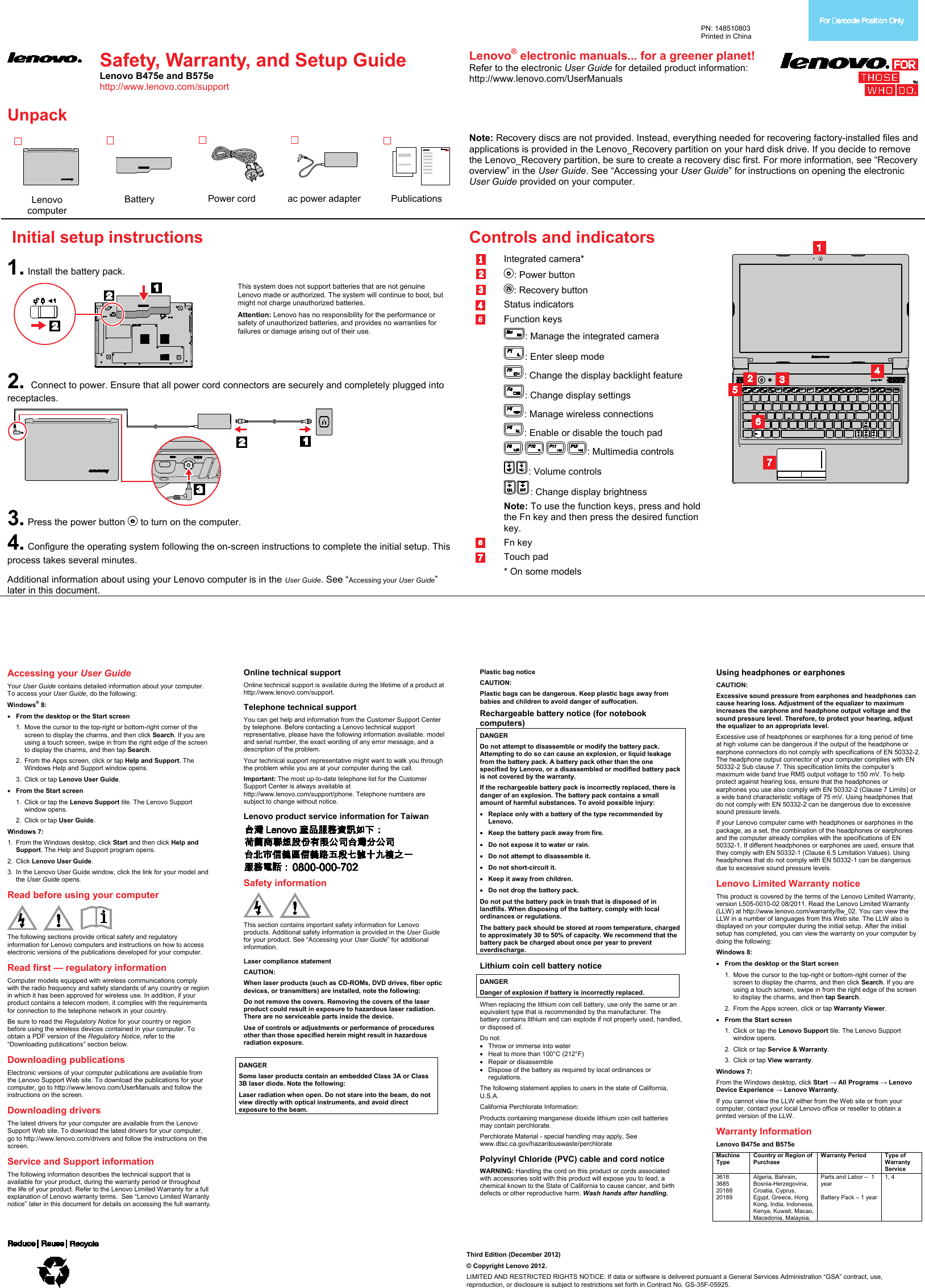 lenovo b475e b575e swsg en 148510803 wei lv user manual safety