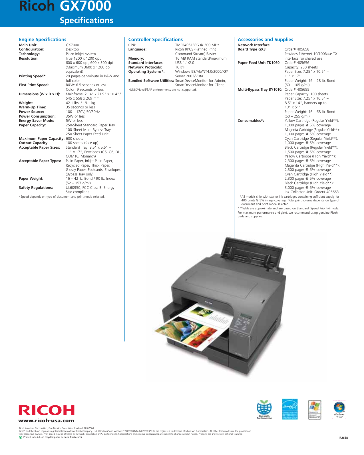 ricoh aficio gx7000 users manual