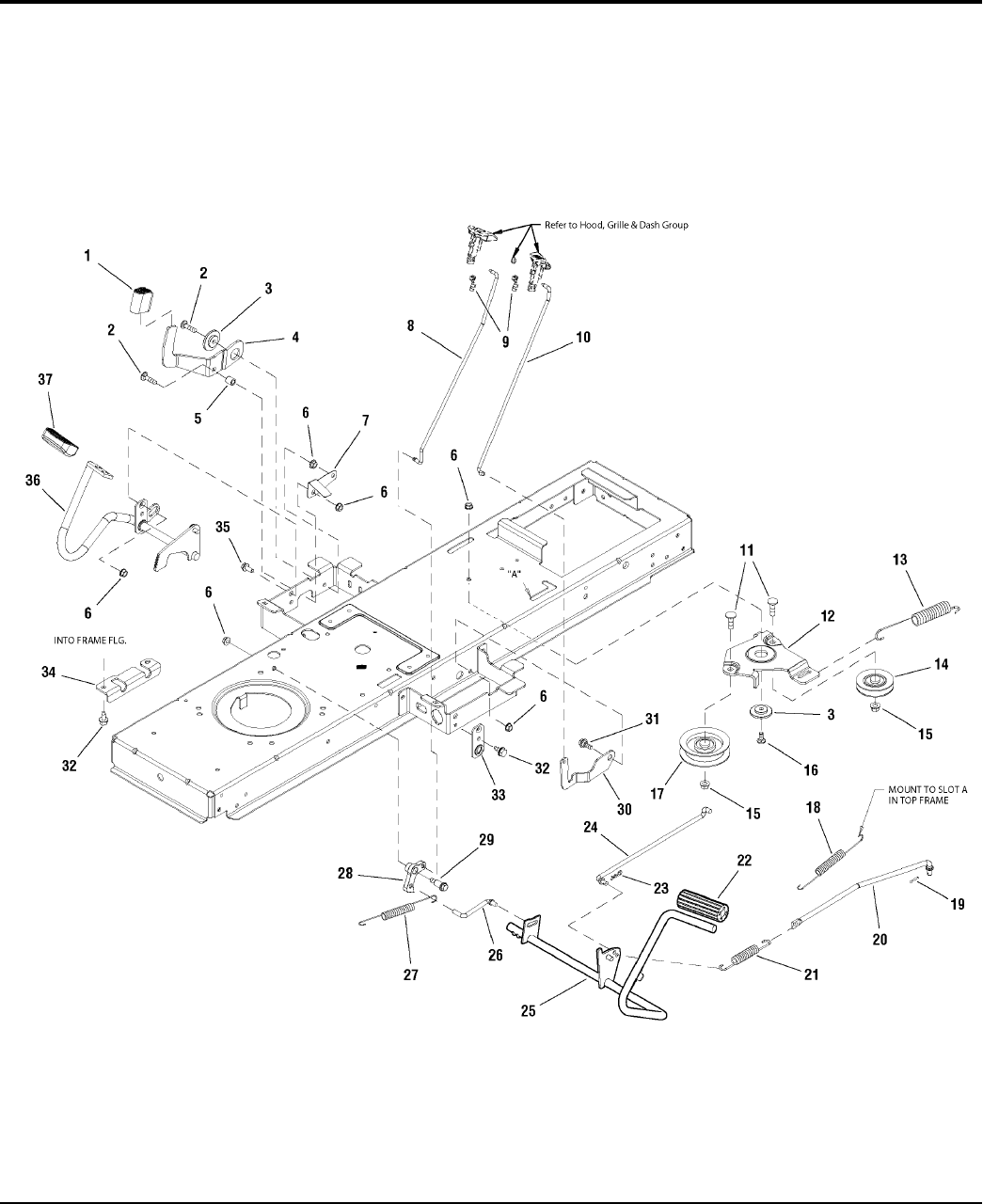 Simplicity Hp Parts Manual Regent Series Lawn Tractors