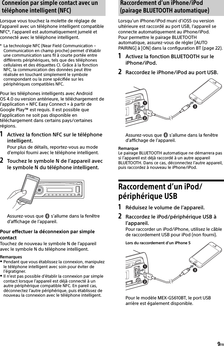 Sony Mexgs Bt Bluetooth Audio System User Manual Short Term Confidential