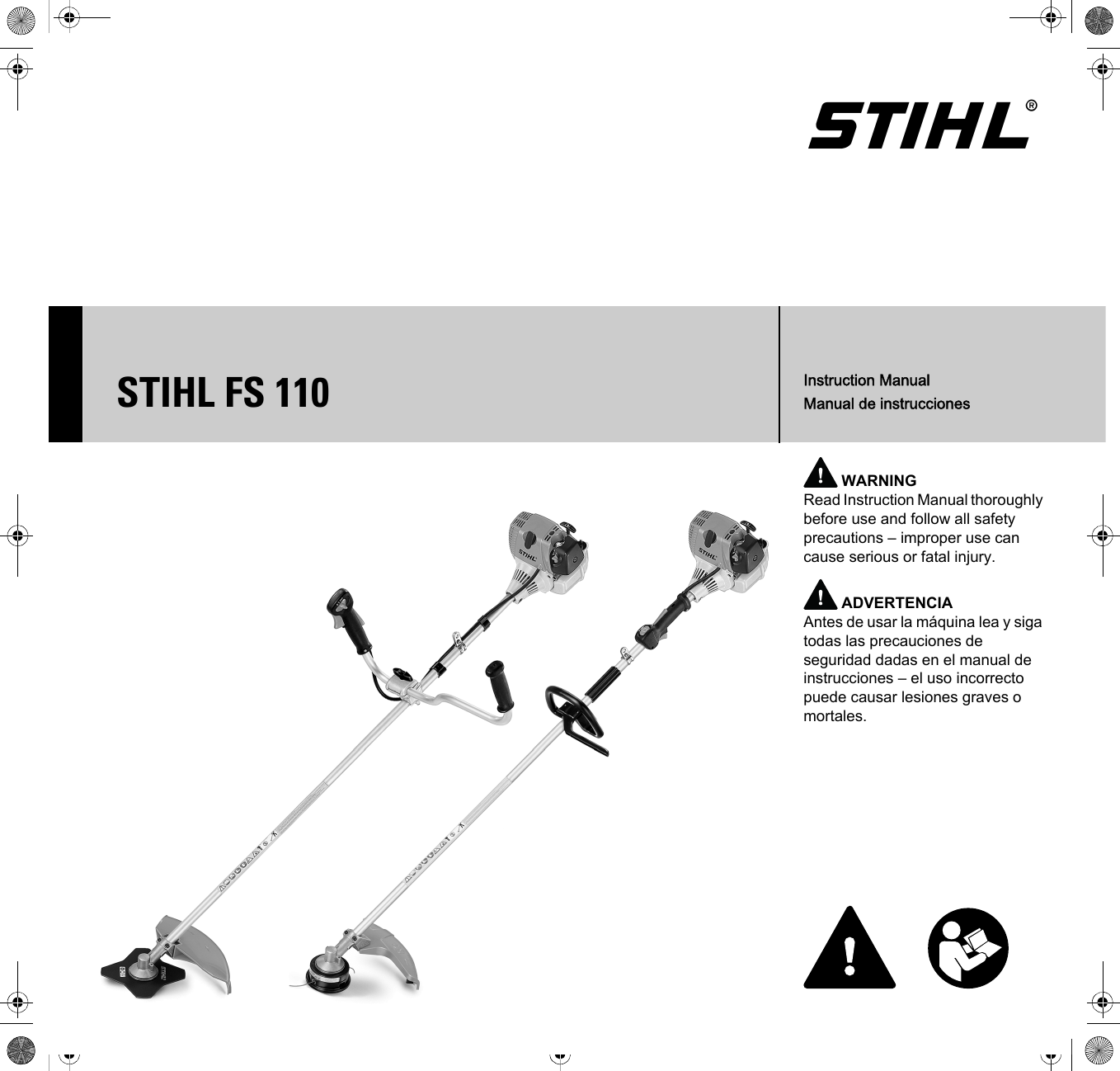 Stihl Fs 110 R Instruction Manual