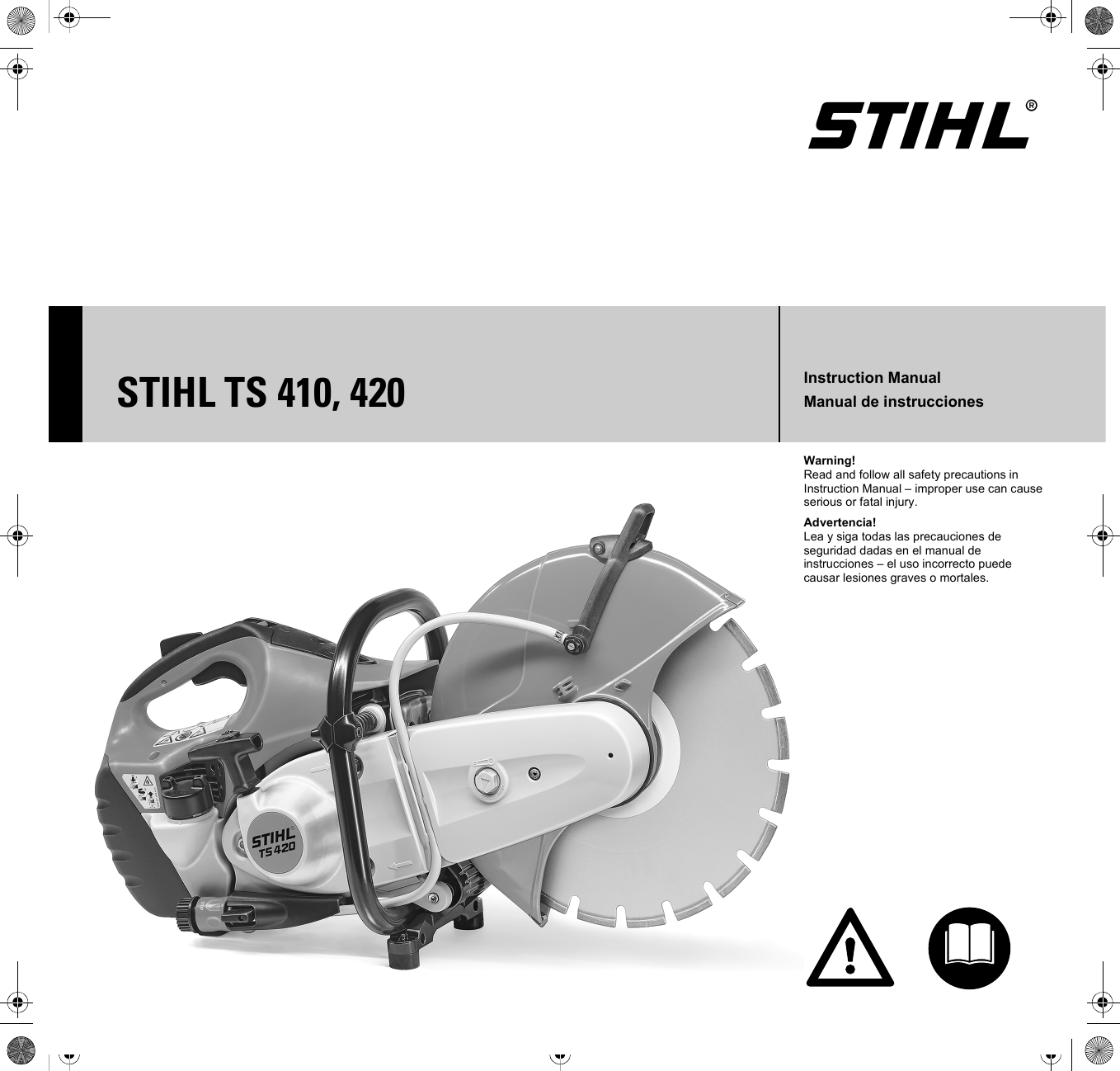 Stihl Ts Manual Ts Cutquik Cut Off Machine