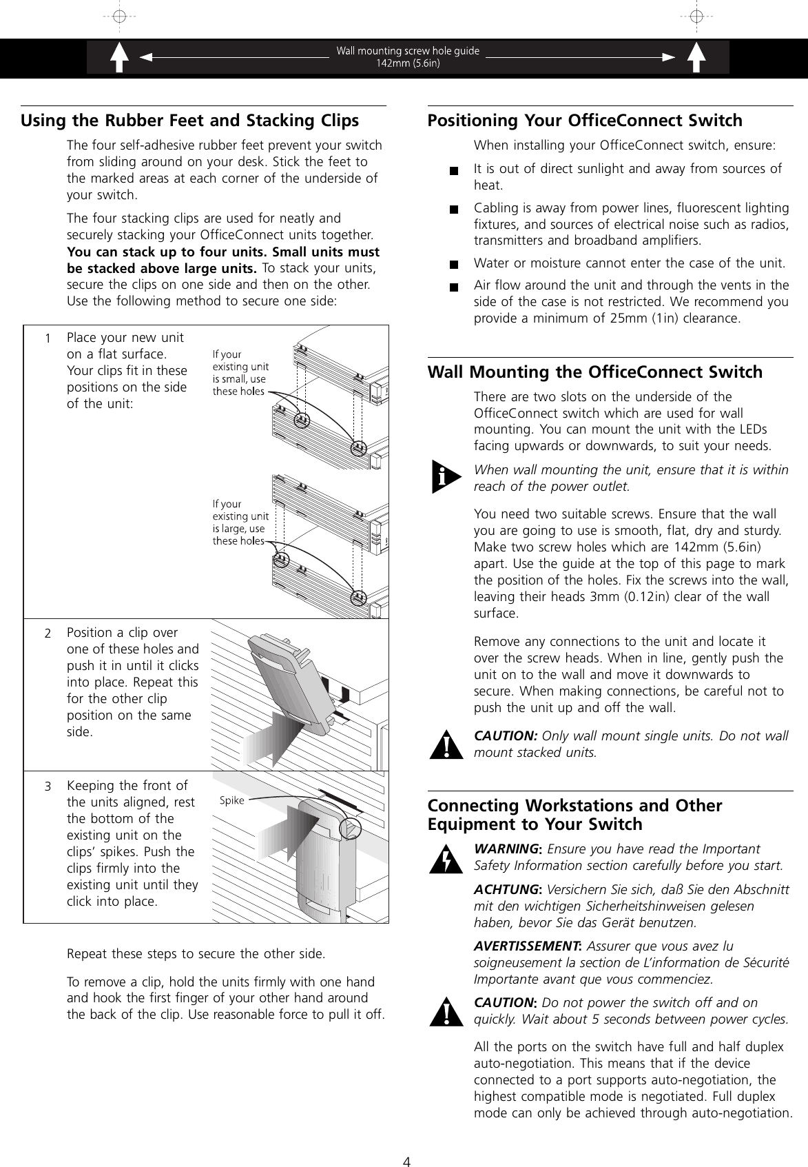 Page 4 of 8 - 3Com 3Com-3C16732-Owners-Manual- OfficeConnect Switch 280 User Guide  3com-3c16732-owners-manual