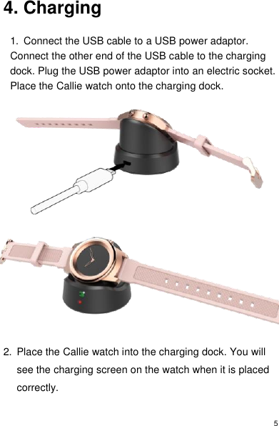 Callie on sale hybrid watch