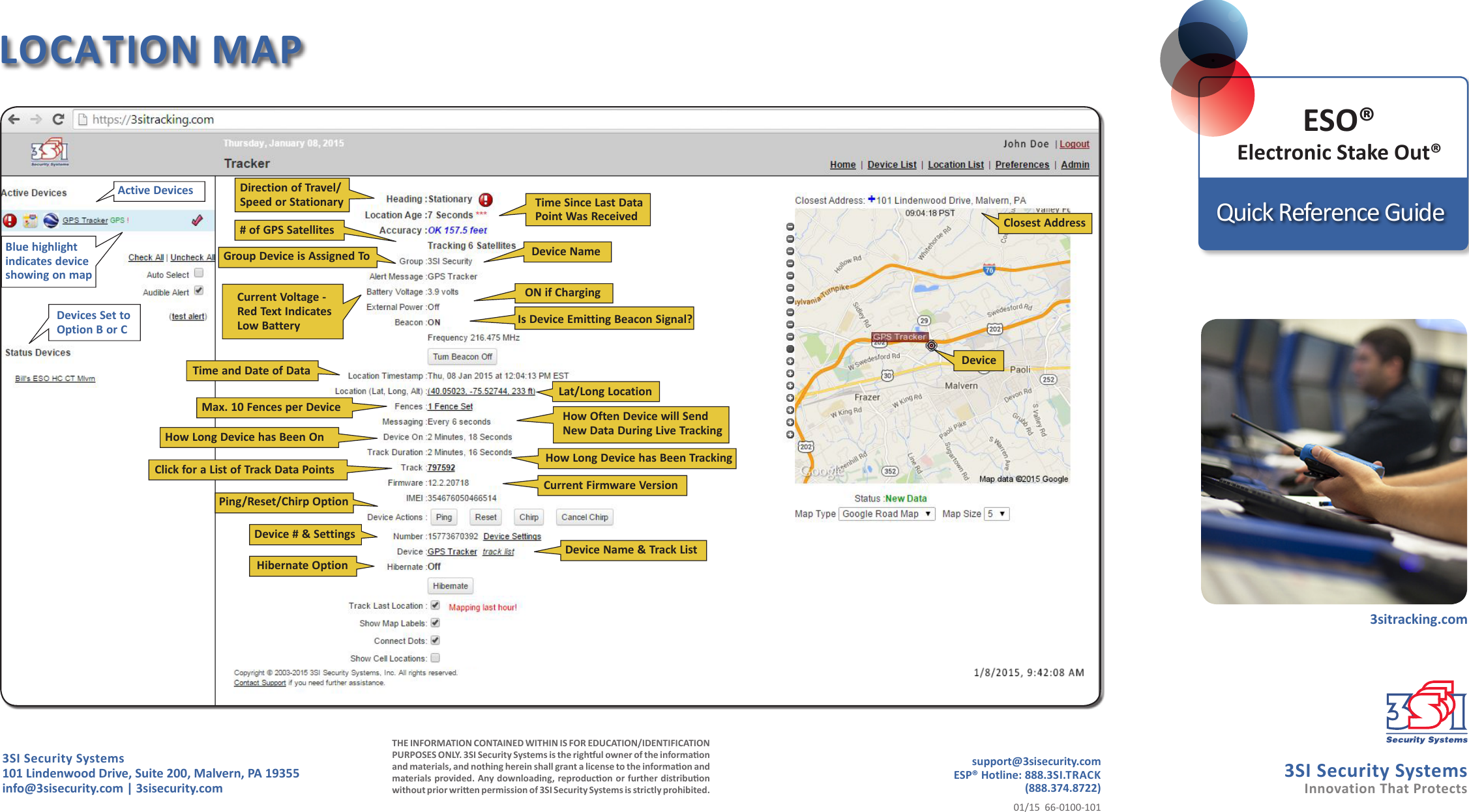 3Si Security Systems AT140720A Asset Tracking and Alert Device User ...