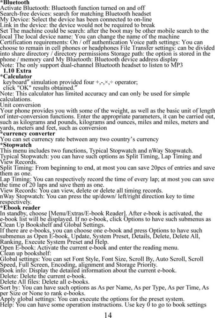 Page 15 of 3Wolves Technology M2 Mobile Phone User Manual MTT A85                    2018 11 21