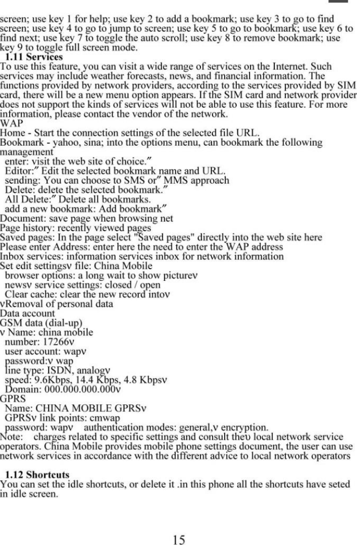 Page 16 of 3Wolves Technology M2 Mobile Phone User Manual MTT A85                    2018 11 21