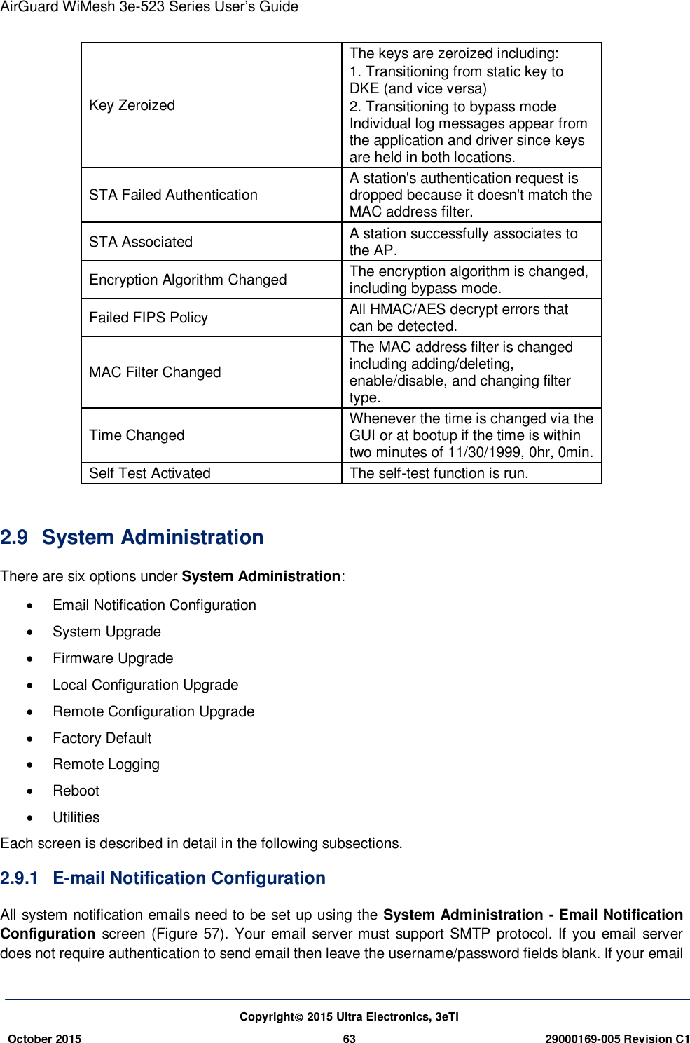 3e Technologies 523E 900 WiMesh End Point Kit 900 MHz Option User   User Guide 2774321 Page 64 