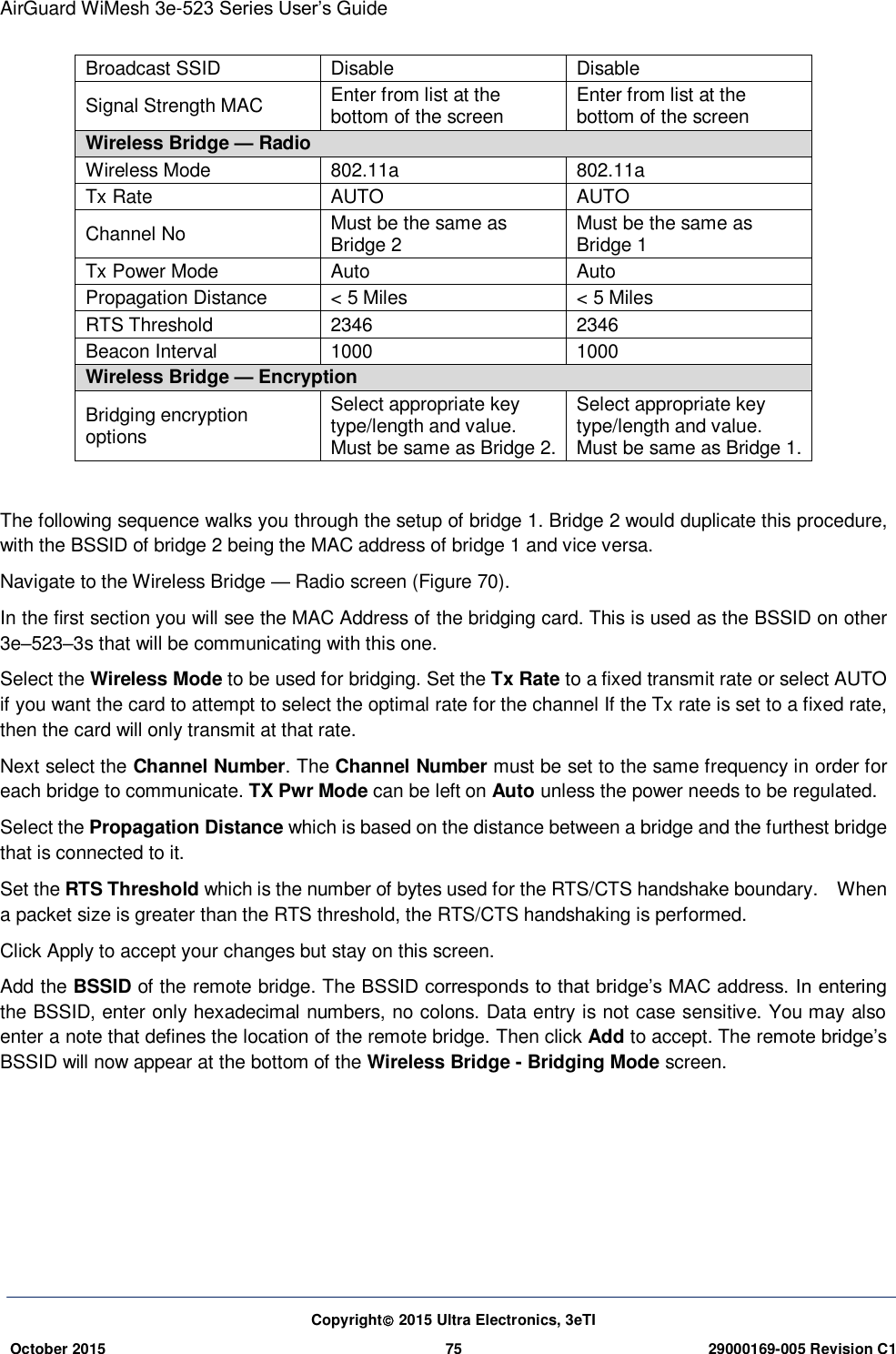 3e Technologies 523E 900 WiMesh End Point Kit 900 MHz Option User   User Guide 2774321 Page 76 