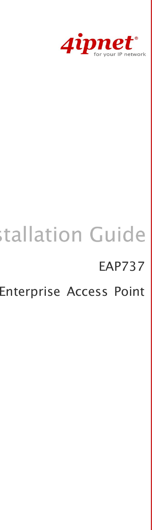   EAP737 Enterprise  Access  Point 