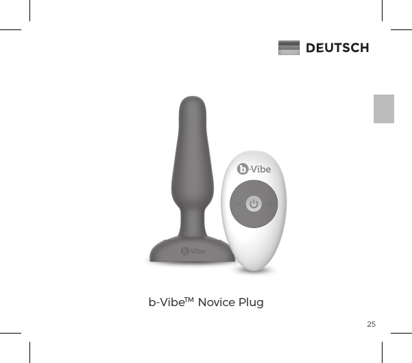 25DEUTSCHb-VibeTM  Novice PlugDEUTSCH