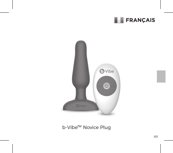 69FRAN&Ccedil;AISb-VibeTM  Novice PlugFRAN&Ccedil;AIS