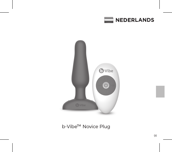 91NEDERLANDSb-VibeTM  Novice PlugNEDERLANDS