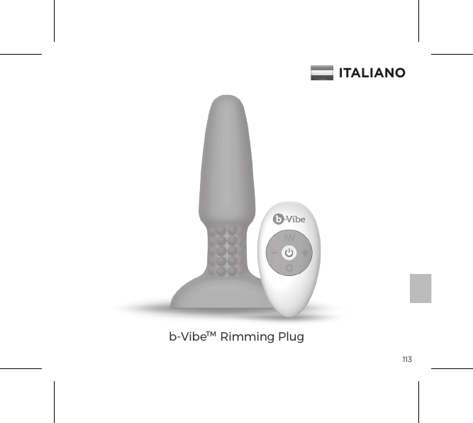113b-VibeTM  Rimming PlugITALIANO
