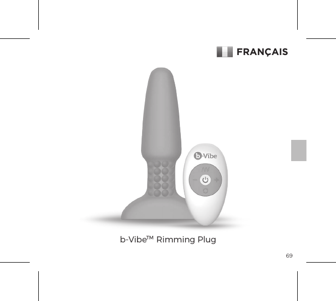 69b-VibeTM  Rimming PlugFRAN&Ccedil;AIS