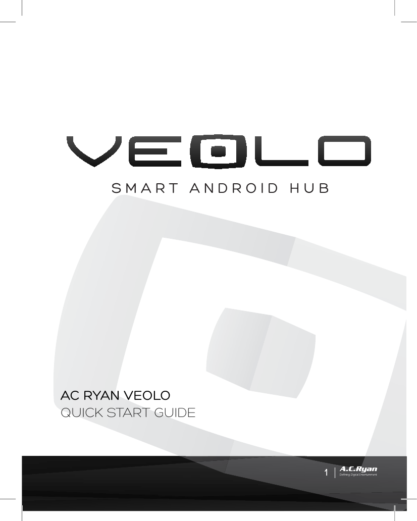 Ac Ryan Asia Pacific Acr Ve91200 Acryan Veolo Smart Android Hub