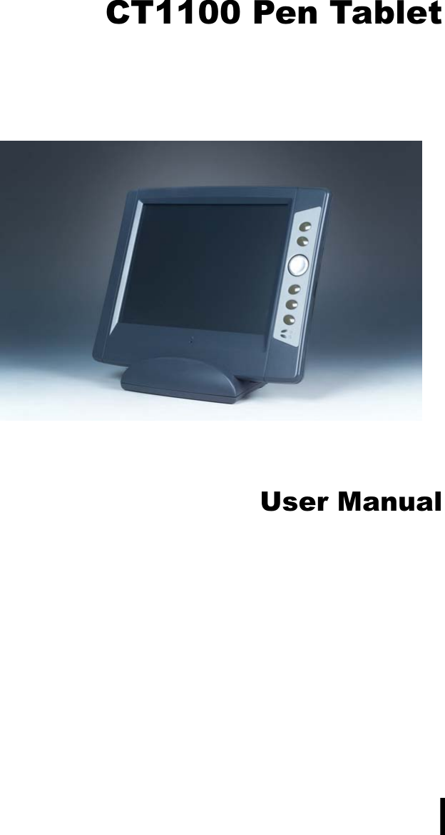 CT1100 Pen TabletUser Manual