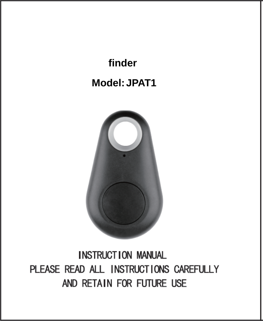  finder Model: JPAT1 