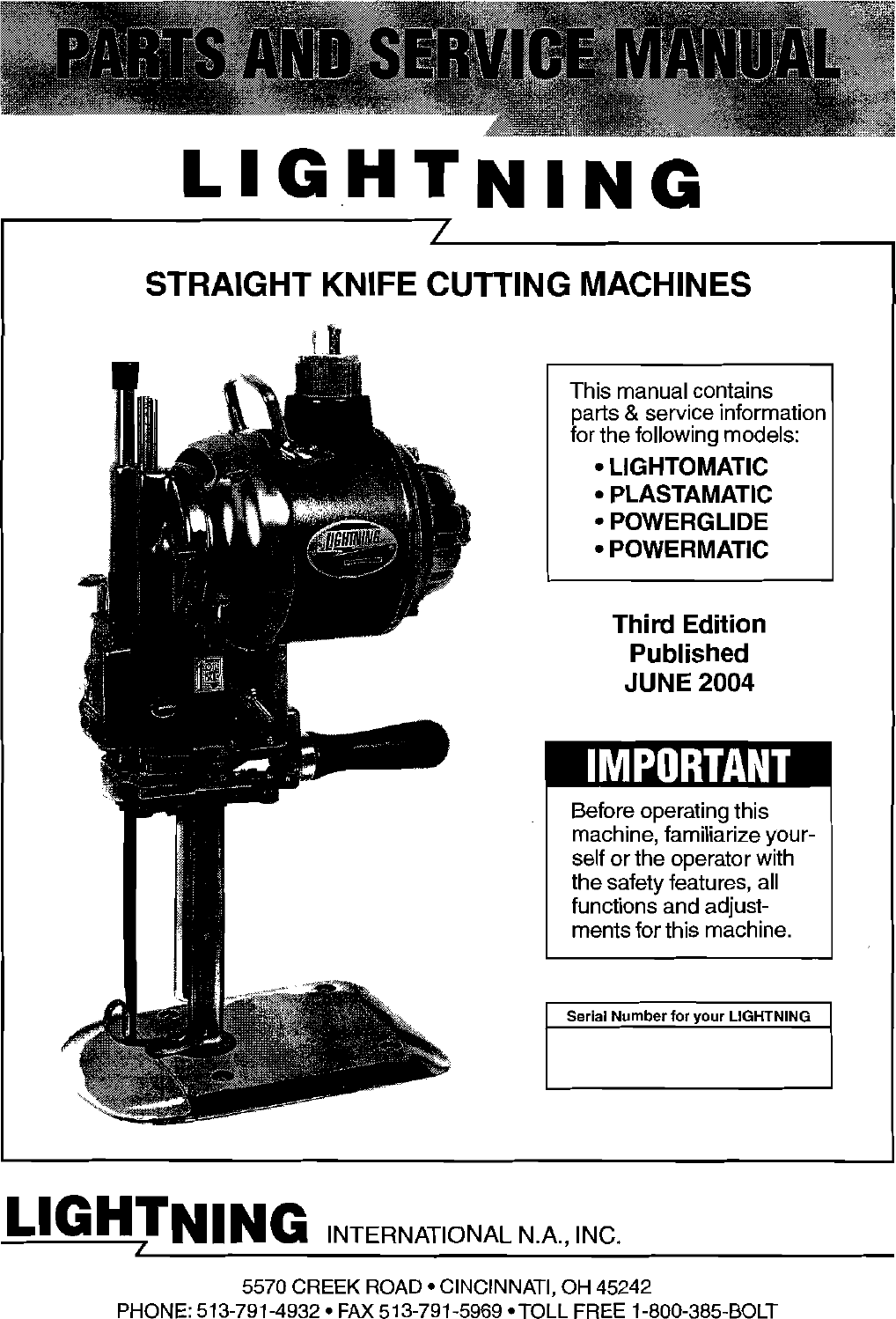 Lightning PARTS & SERVICE