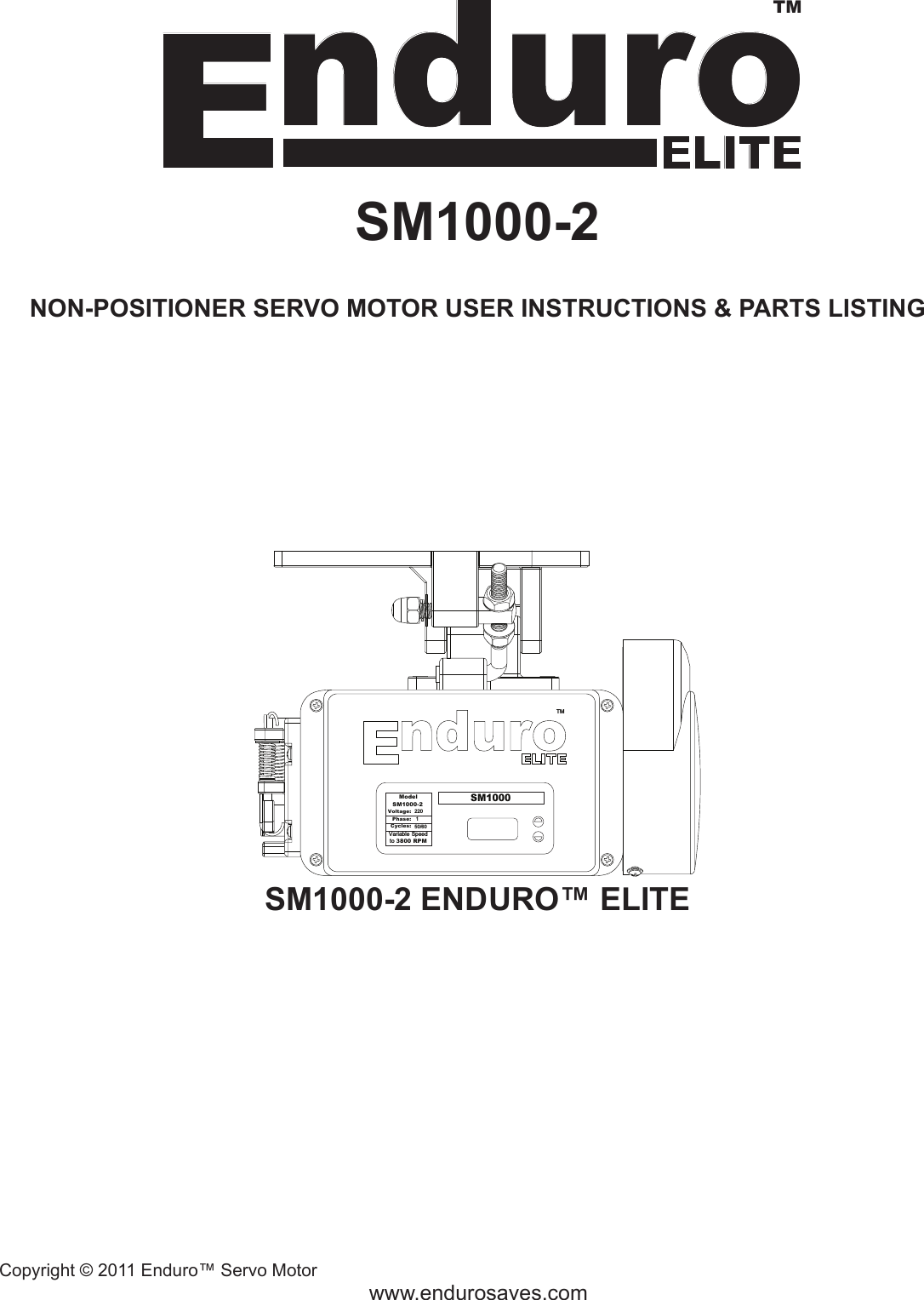 Page 1 of 6 - ACE&EASTMAN Manual-Sm1000-2 User Manual