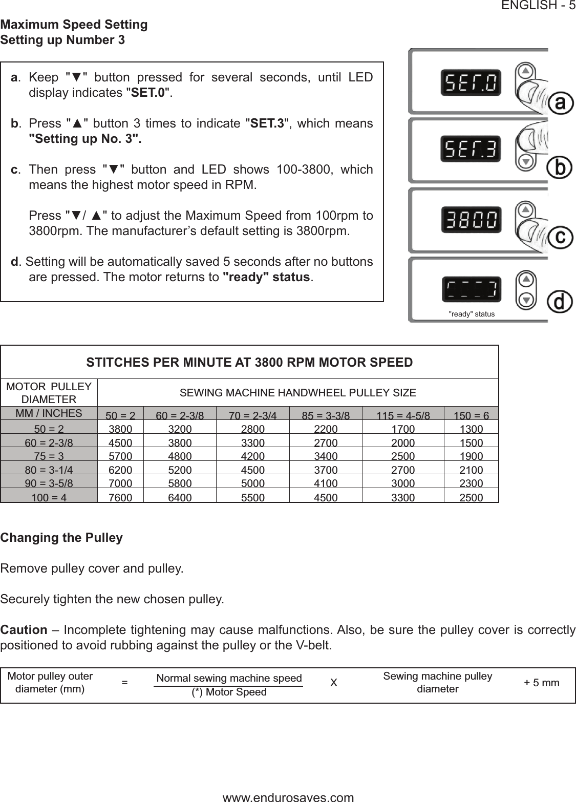 Page 5 of 6 - ACE&EASTMAN Manual-Sm1000-2 User Manual