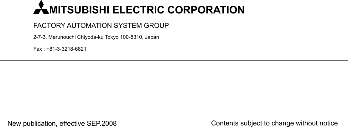 Page 12 of 12 - A180E602P01  MITSUBISHI PLK-G1010K2 Parts And Ins