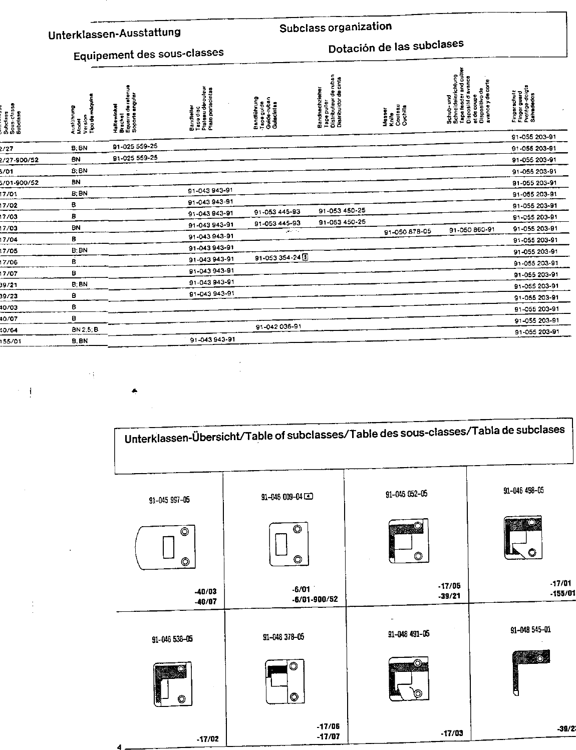 Page 5 of 11 - Pfaff 335 H3 Subclass Old Casting  C