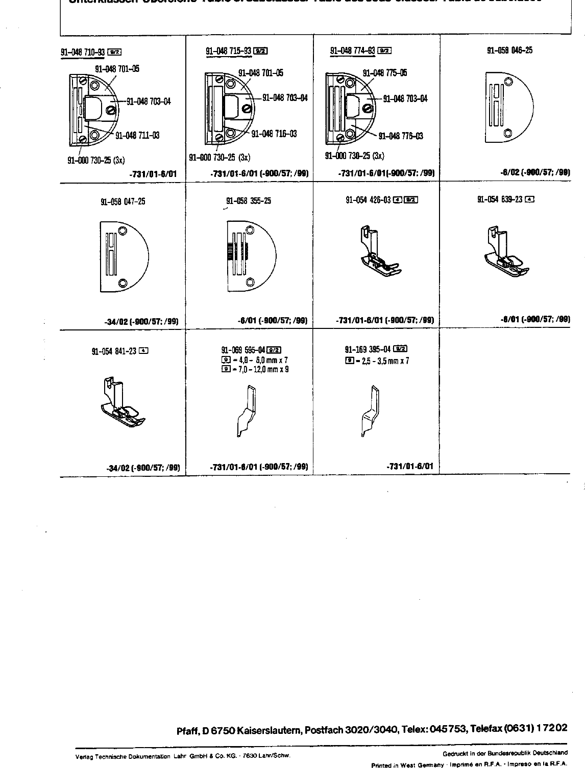Page 5 of 5 - Pfaff 461 Subclass