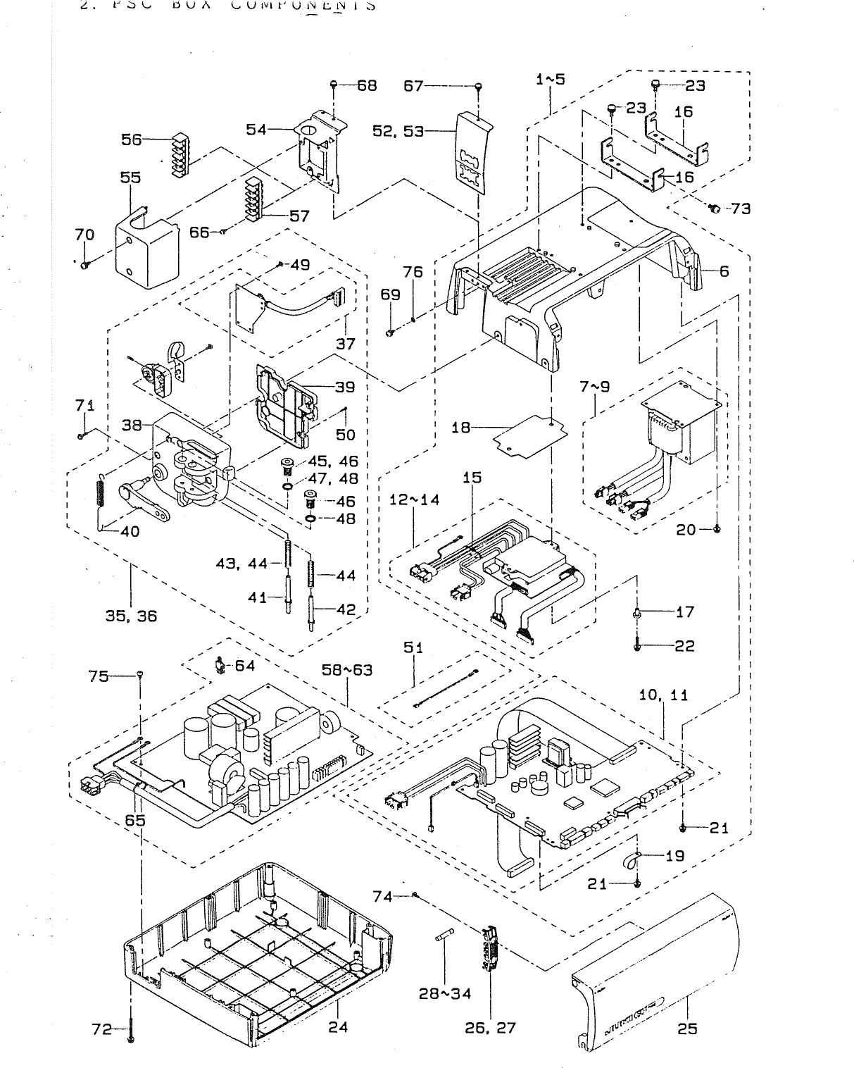 Page 2 of 4 - SC-1,Parts List,29087509