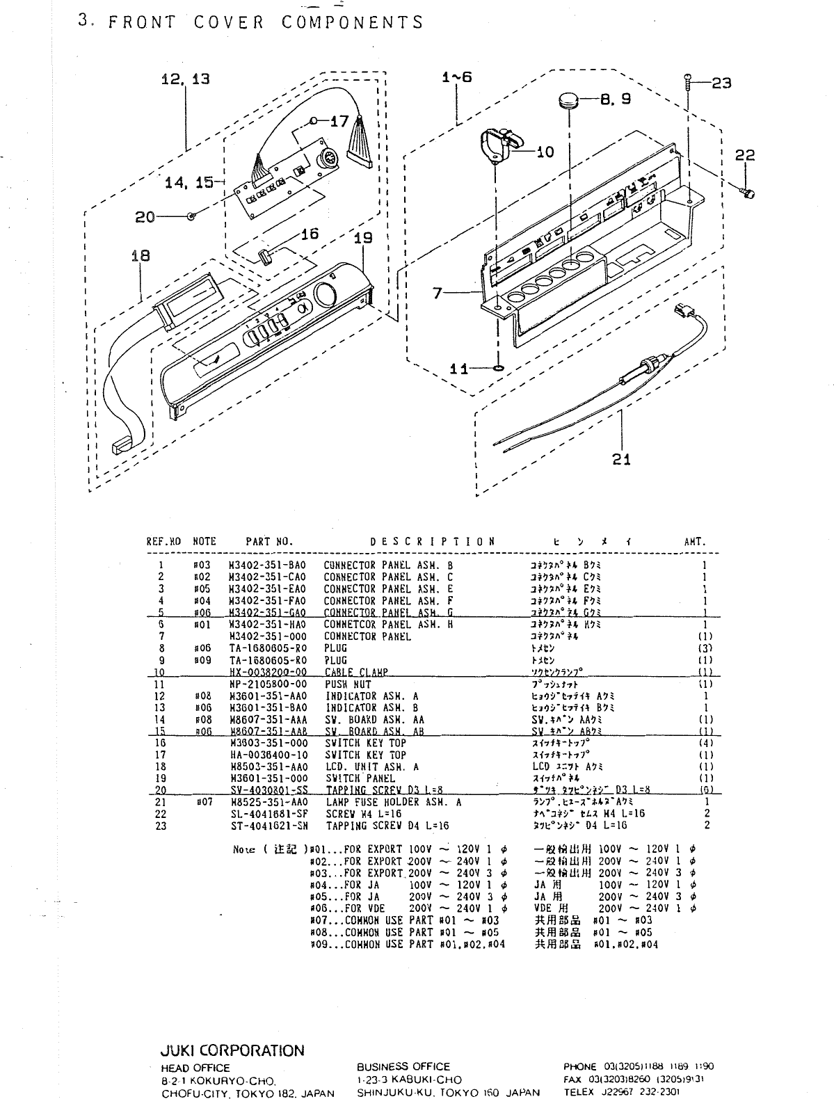 Page 4 of 4 - SC-1,Parts List,29087509