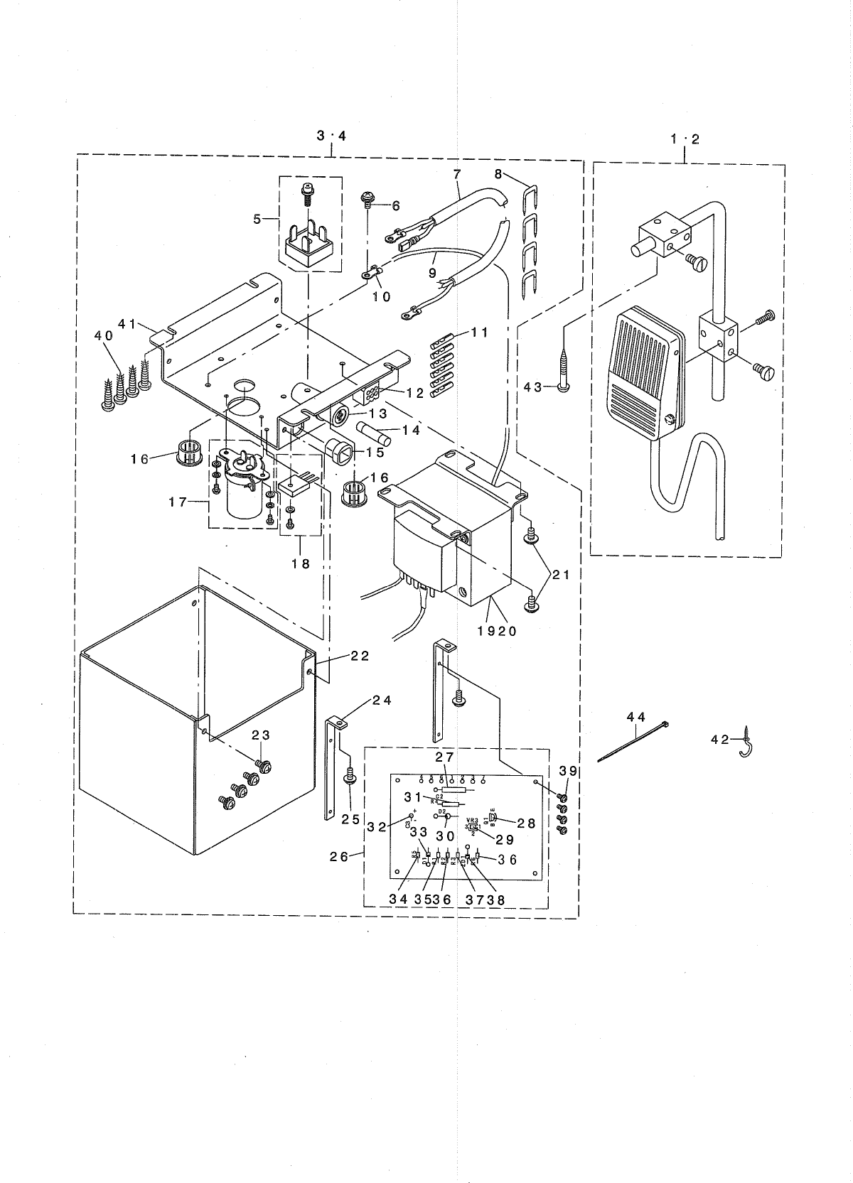 Page 3 of 4 - TC 13 Parts List