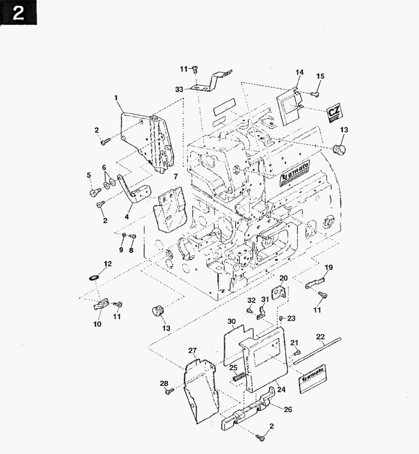 YAMATO CZ6000 PARTS BOOK