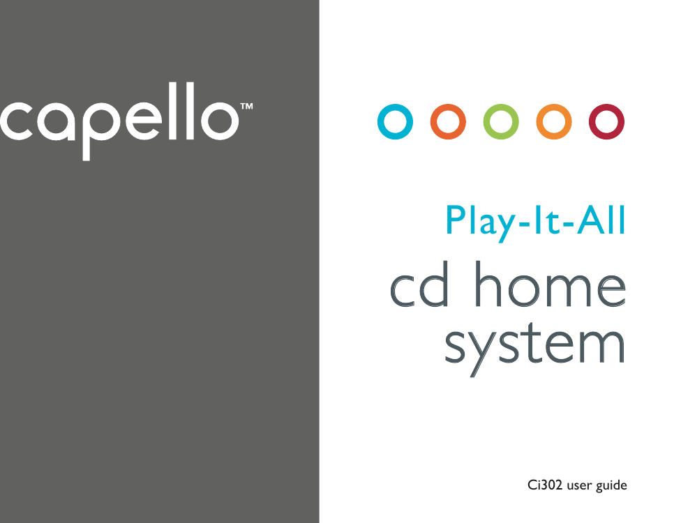 Ci302 user guidePlay-It-Allcd homesystem