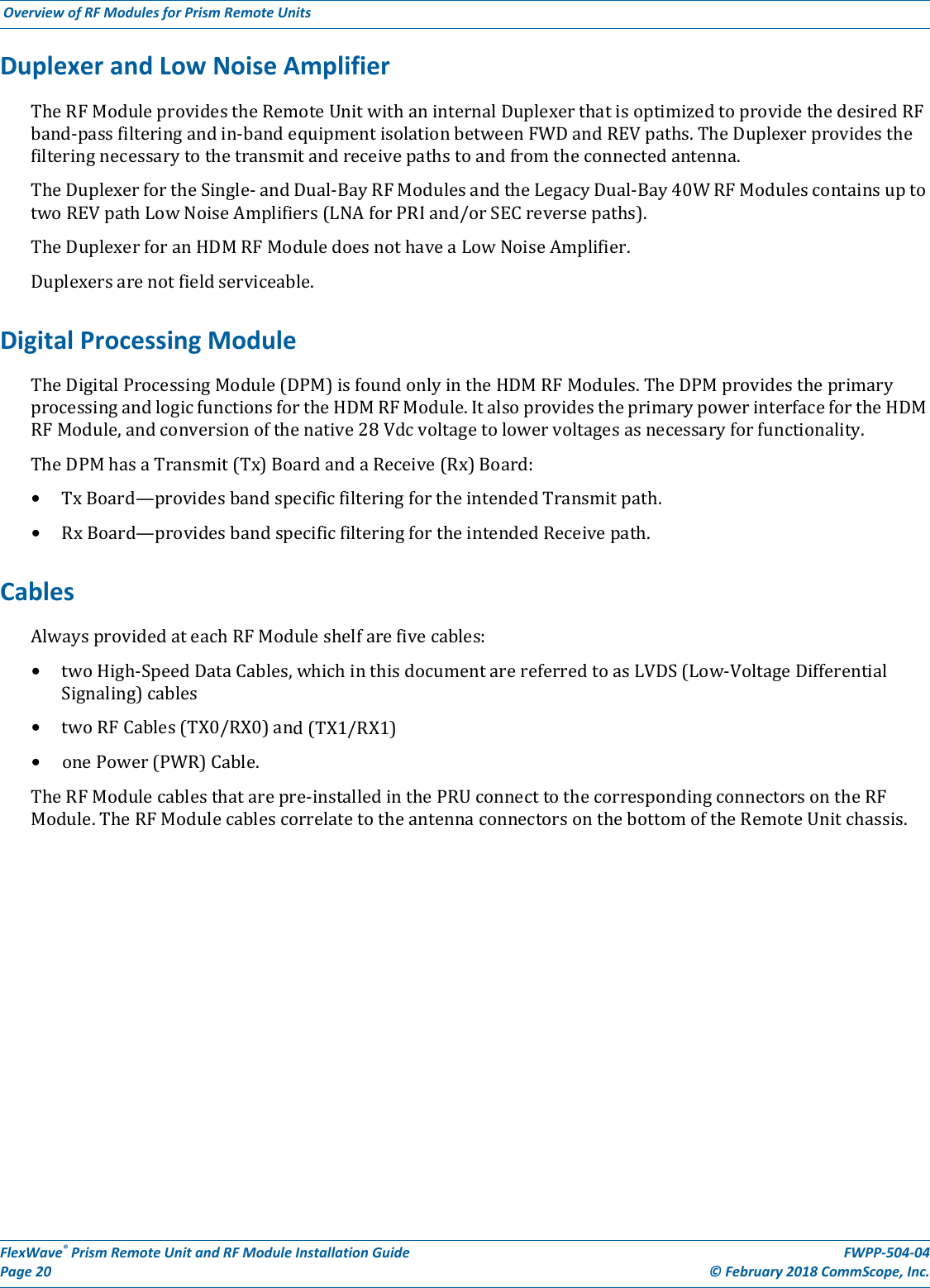Page 24 of ADC Telecommunications PSM25TDLS FWP-T4ST000MOD-L User Manual FWPP 504 04