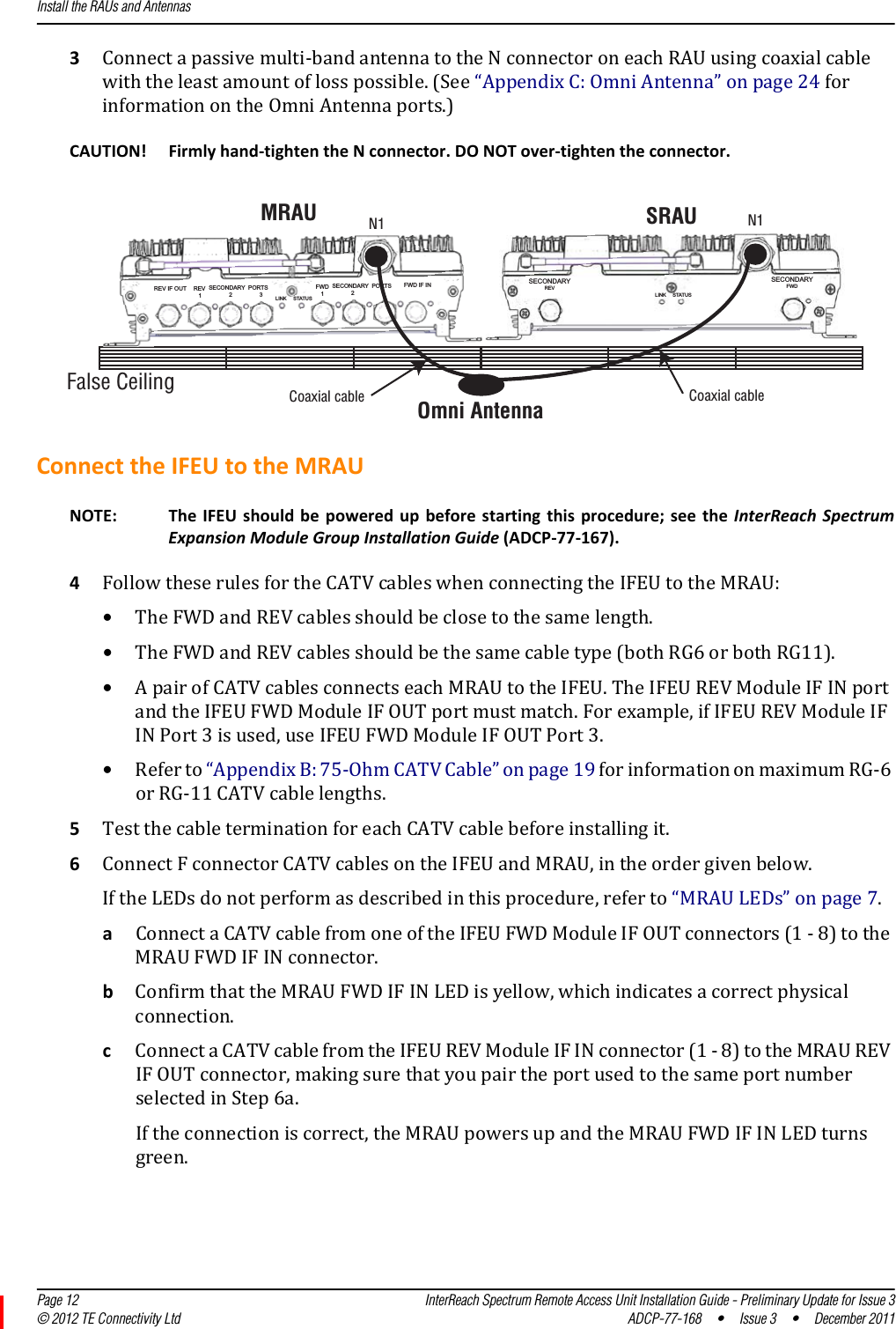 Page 14 of ADC Telecommunications S2197-011 Spectrum 700 Path 2/HP-AWS Path 2 SRAU User Manual 