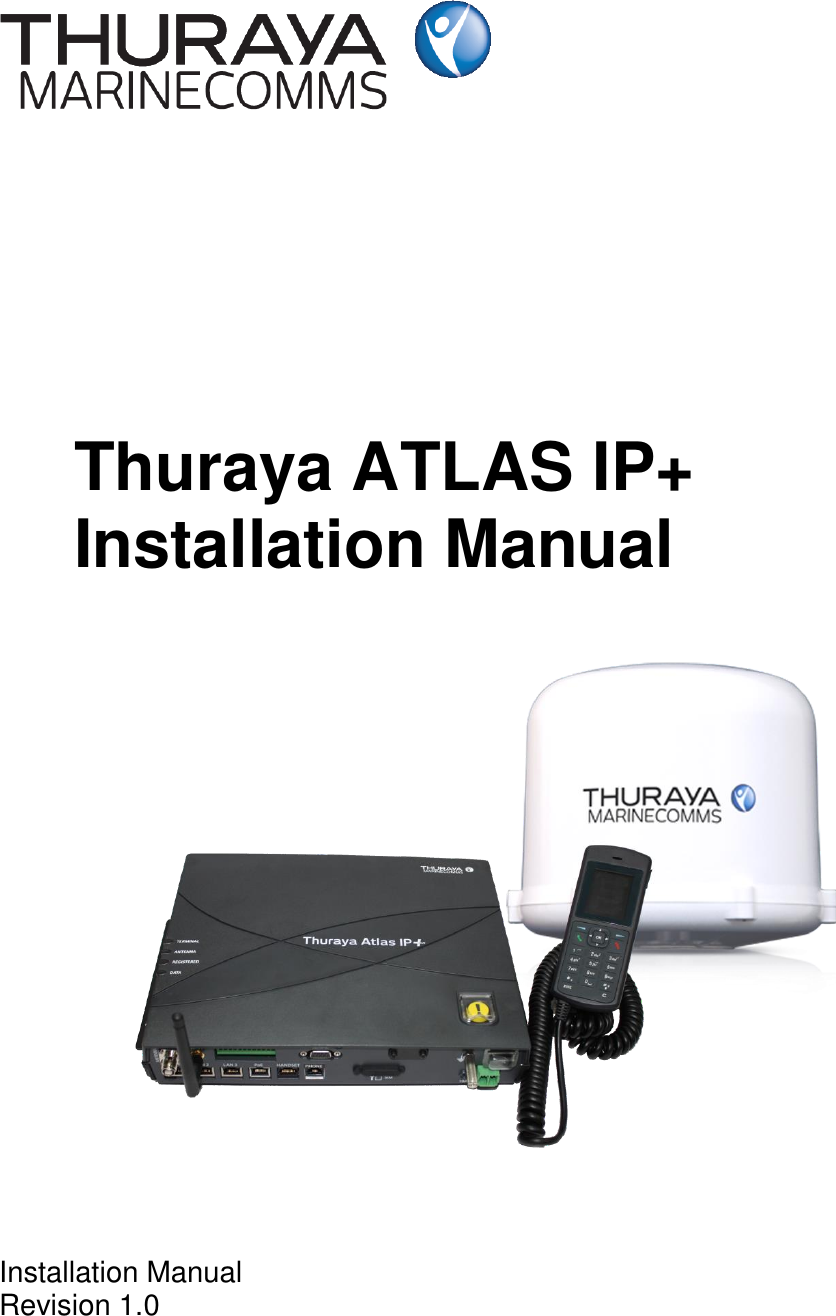 Page 1 of ADDVALUE INNOVATION AVIAIPPLUS Maritime Satellite Terminal User Manual FX 150 Installation Manual