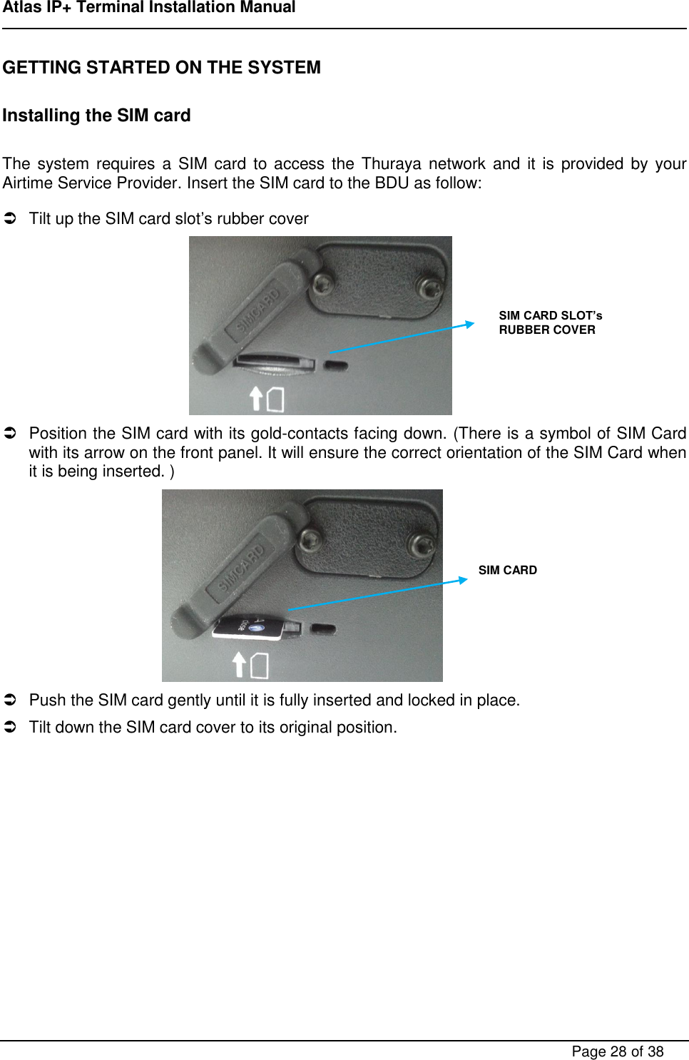 Page 28 of ADDVALUE INNOVATION AVIAIPPLUS Maritime Satellite Terminal User Manual FX 150 Installation Manual