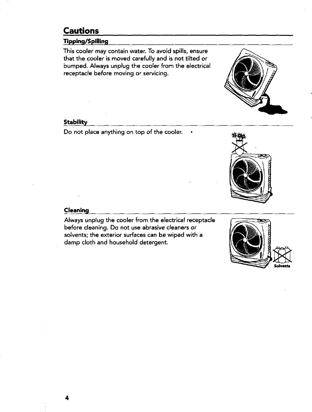Page 4 of 8 - ADOBEAIR  Evaporative Cooler Manual L9070128