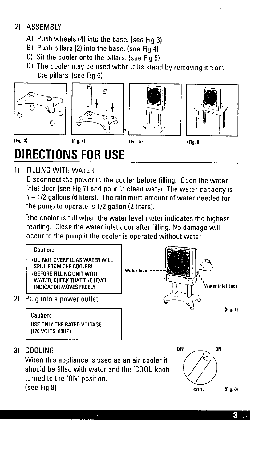 Page 3 of 8 - ADOBEAIR  Evaporative Cooler Manual L9070129