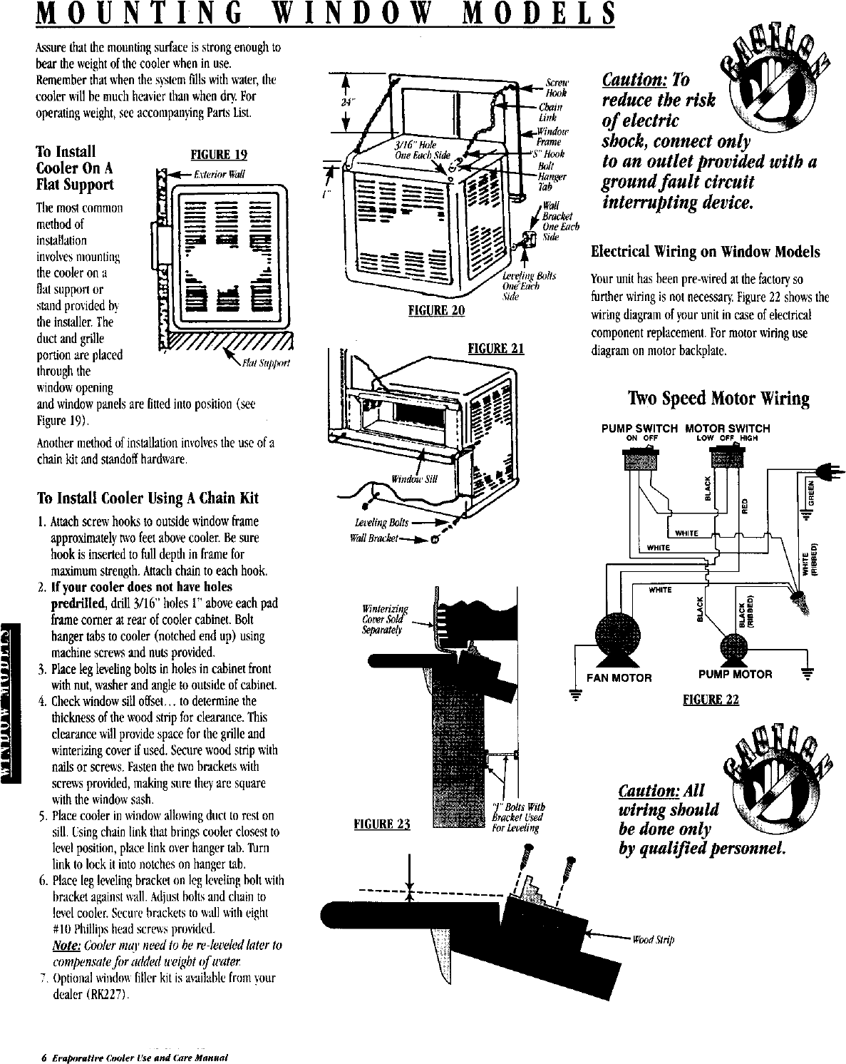 Page 6 of 8 - ADOBEAIR  Evaporative Cooler Manual L9070132