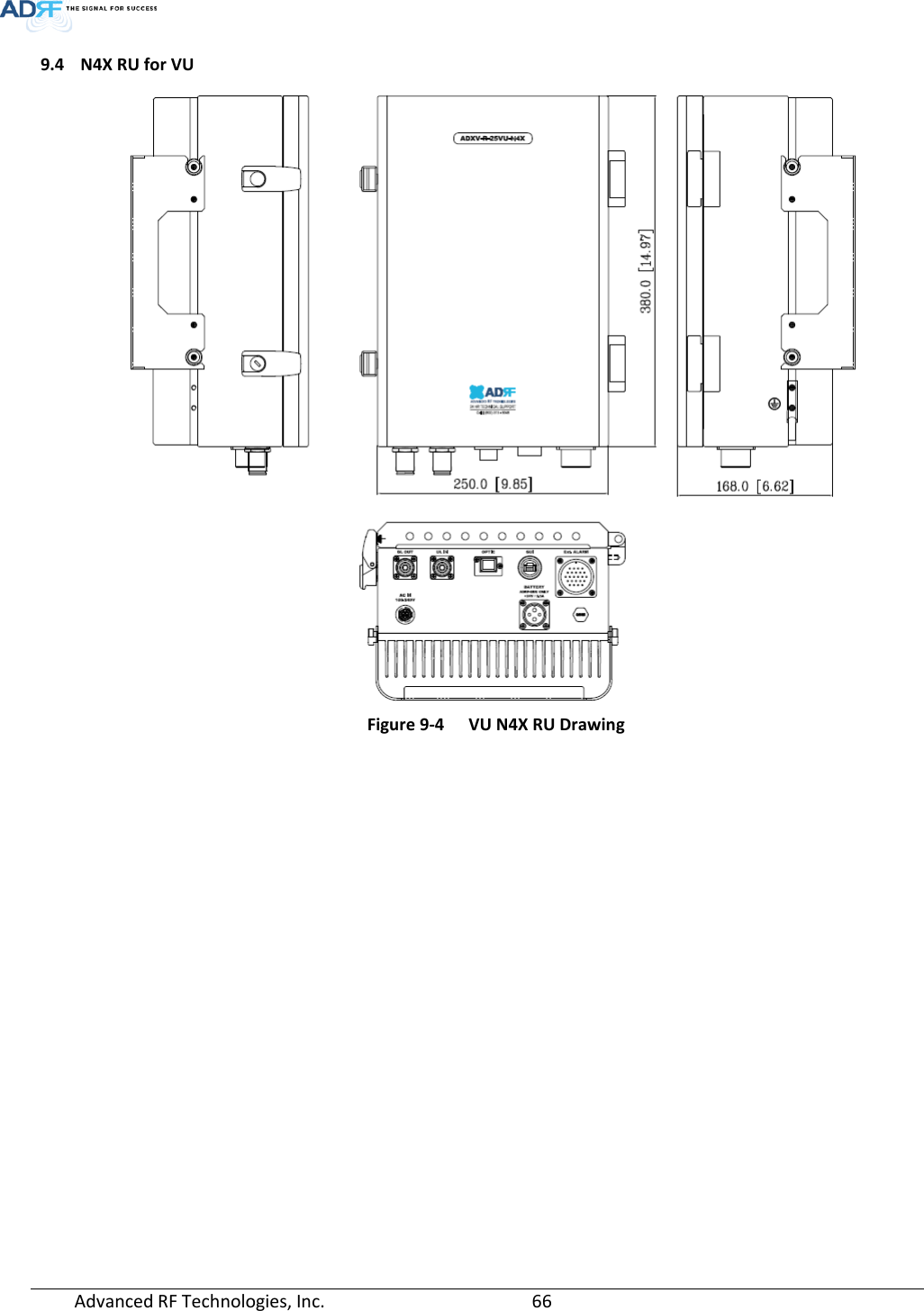 Page 66 of ADRF KOREA ADXV-R-336 DAS (Distributed Antenna System) User Manual ADXV DAS