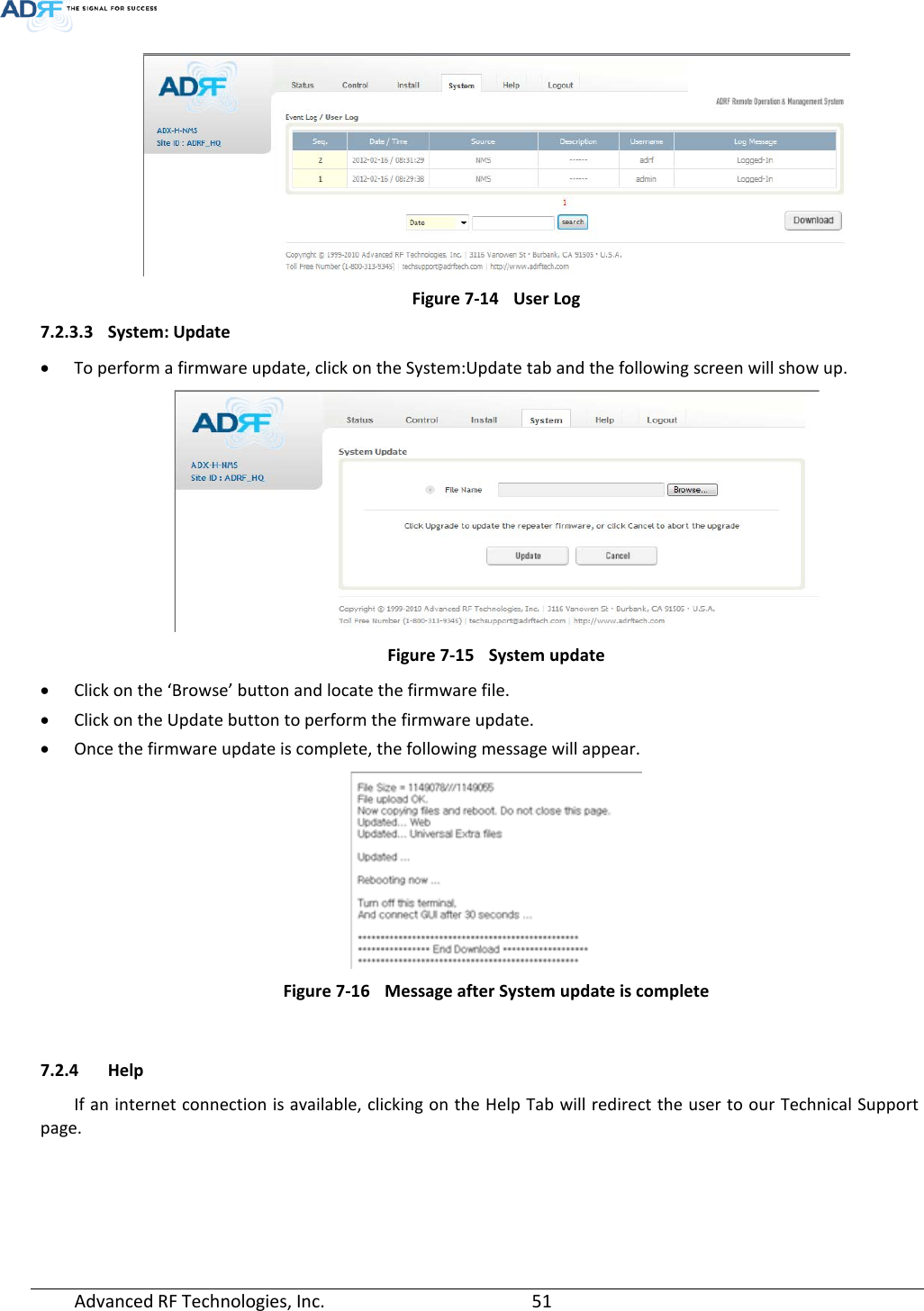 Page 51 of ADRF KOREA ADXV DAS(Distributed Antenna System) User Manual ADXV DAS