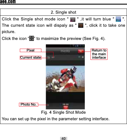 PixelCurrent stateReturn to the main interfacePhoto No.
