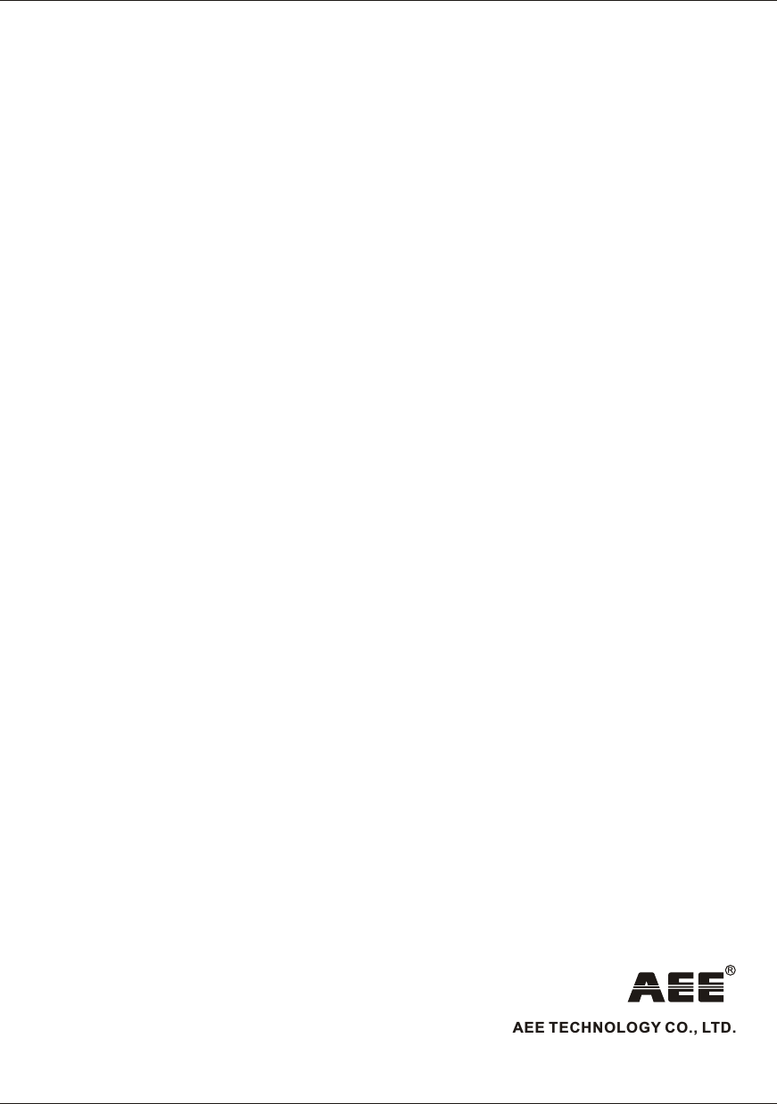 AEE TECHNOLOGY CO., LTD.R