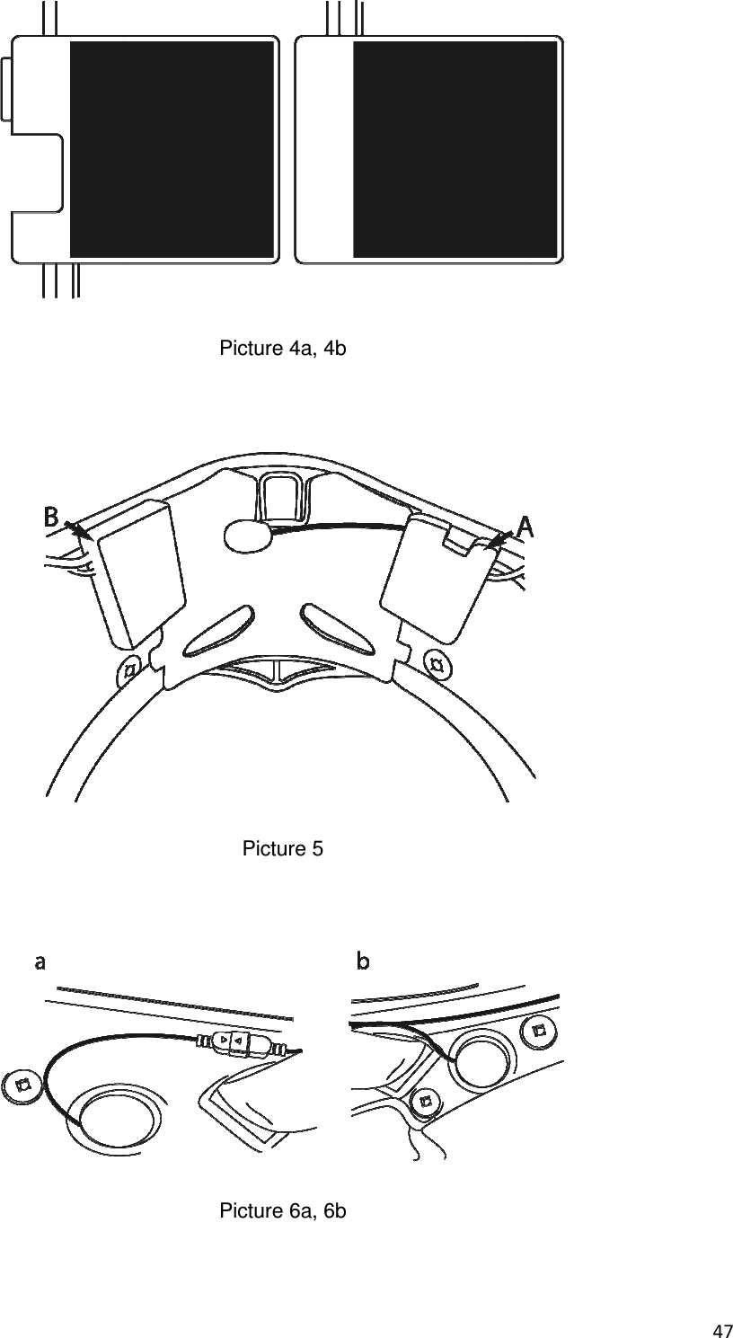   Picture 4a, 4b     Picture 5     Picture 6a, 6b   47    