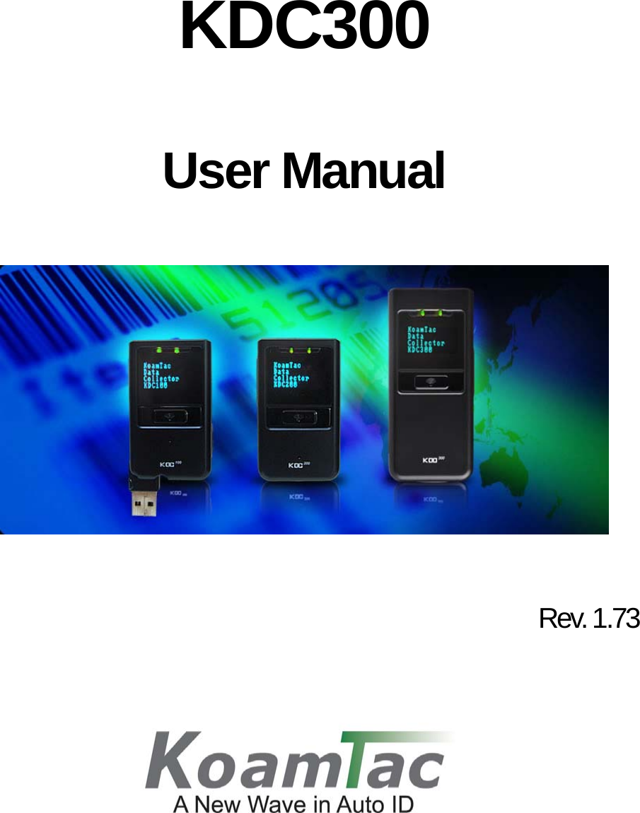  KDC300   User Manual    Rev. 1.73   